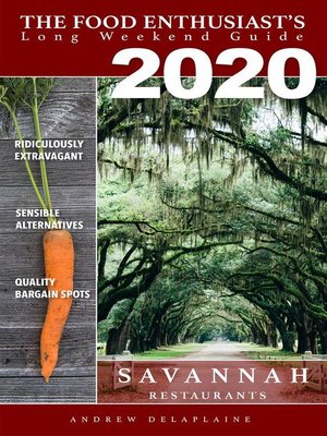 cover image of 2020--Savannah Restaurants